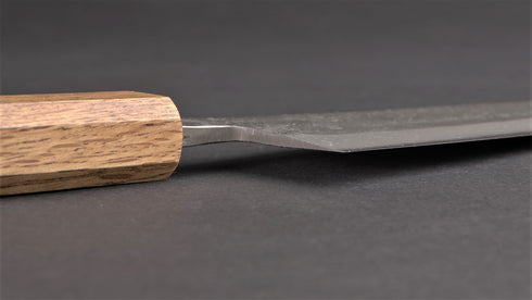TADAFUSA GETSUMEN BLUE NO.2 SS CLAD NASHIJI HIRAKI GYUTO 165
